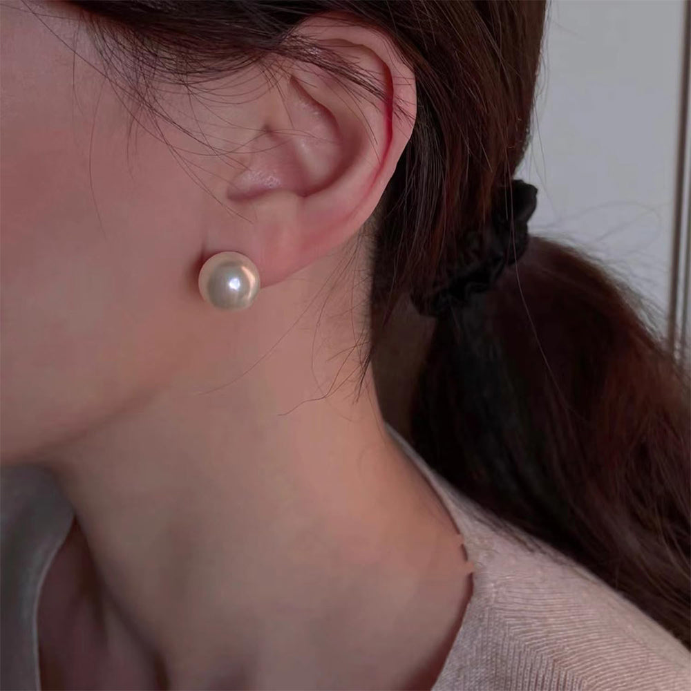 Dollcini Elegance Pearl Fülbevalók – Klasszikus és Gyémántos Gyöngy Fülbevaló