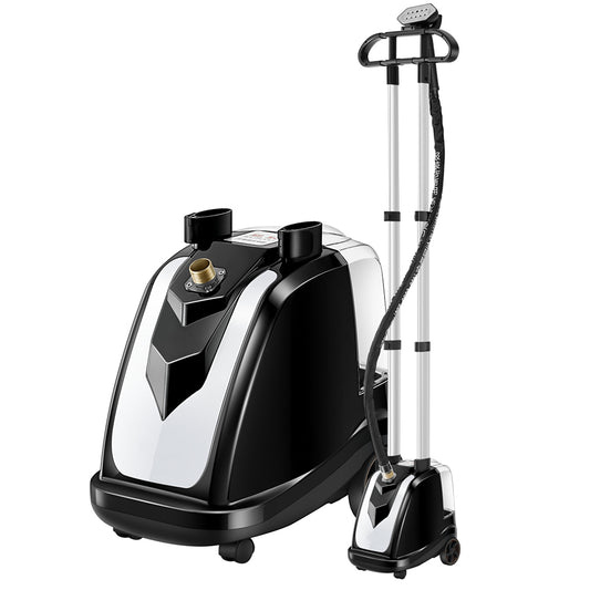Dollcini Acasă, Aburitor pentru haine complet din cupru 2200W – rezervor 3,5L, cap de abur cu 10 orificii, bară reglabilă, aburire profesională