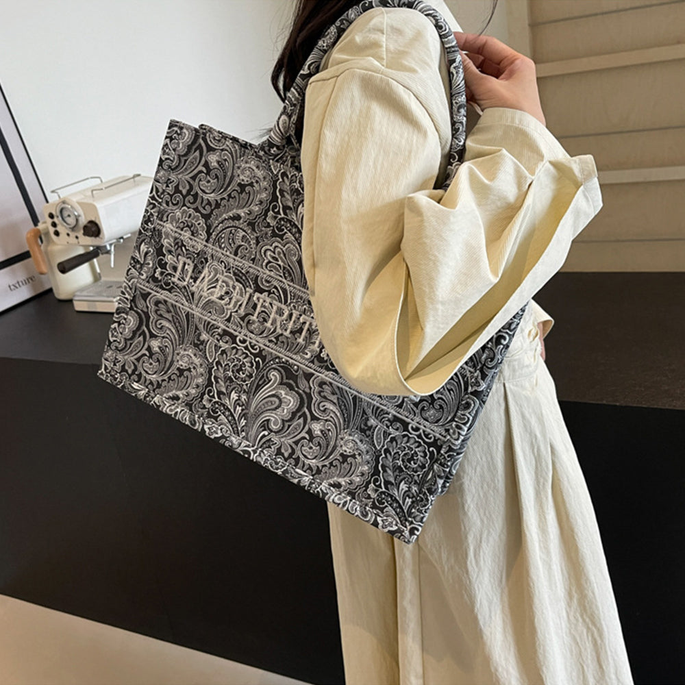 Dollcini Mintás Női Totebag – Nagyméretű Válltáska