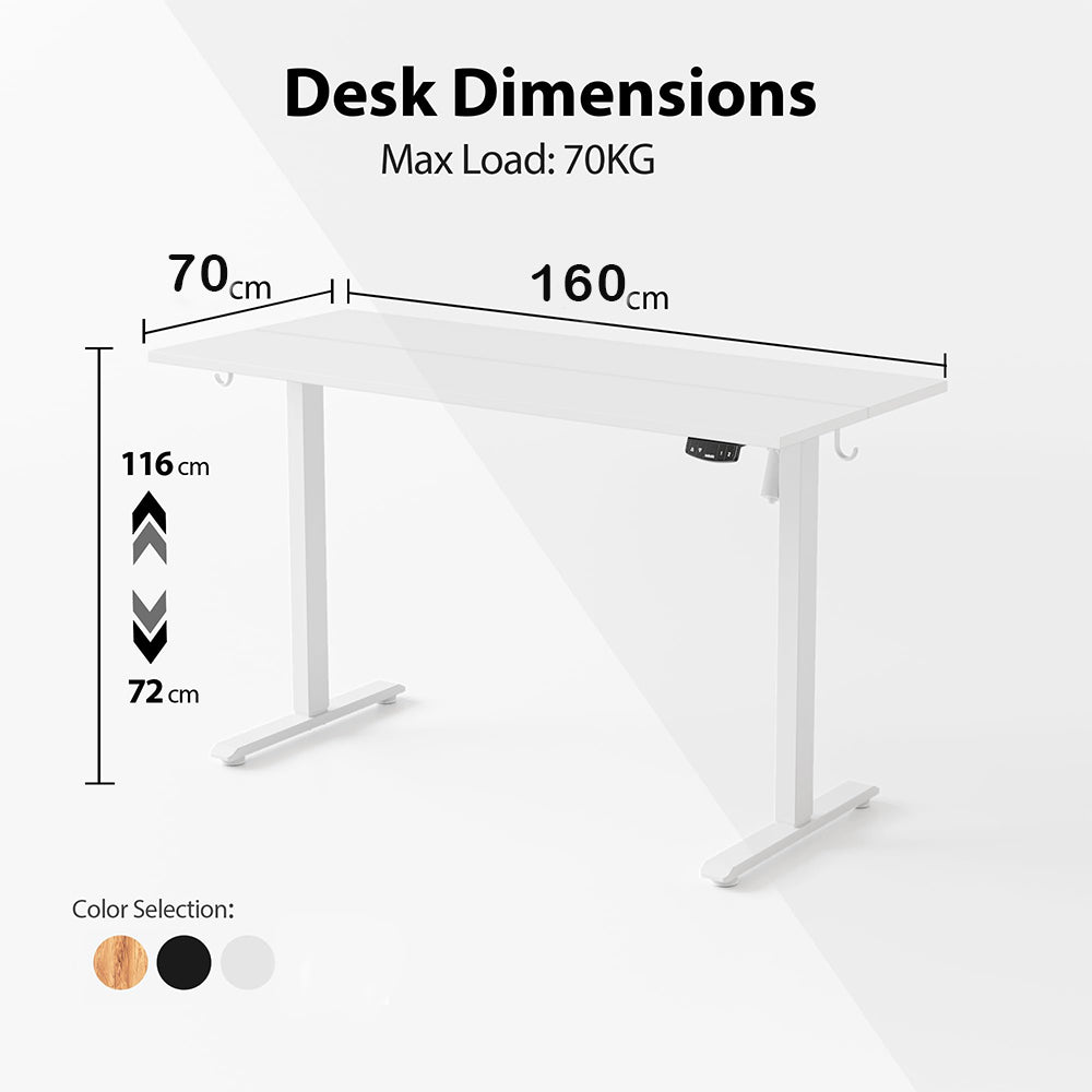Dollcini Otthon Állítható Íróasztal – Elektromos, USB Porttal