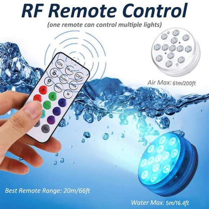 Dollcini Otthon Medence Lámpa – 4 db-os, Vízálló Hangulatfény