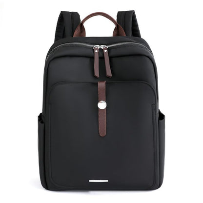 Rucsac Dollcini impermeabil din nailon pentru femei cu compartiment pentru laptop - Geantă ușoară și spațioasă pentru serviciu, călătorii și utilizare zilnică