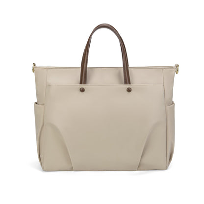 Rucsac pentru laptop Dollcini pentru femei - Geantă de damă impermeabilă, elegantă, cu capacitate mare, suport pentru laptop de 15,6 inci, rucsac ergonomic și elegant pentru călătorii și muncă