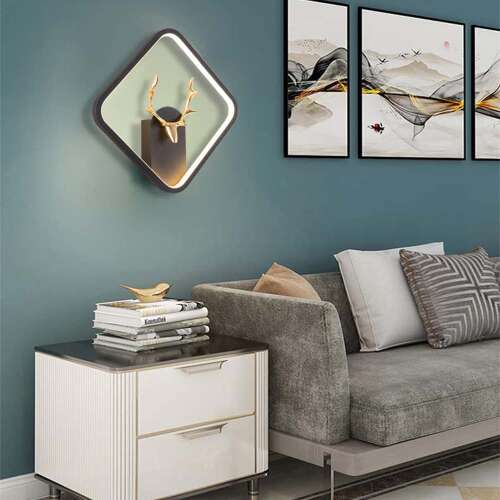 Dollcini Otthon Modern LED Fali Lámpa – Mozgásérzékelős, Dekor