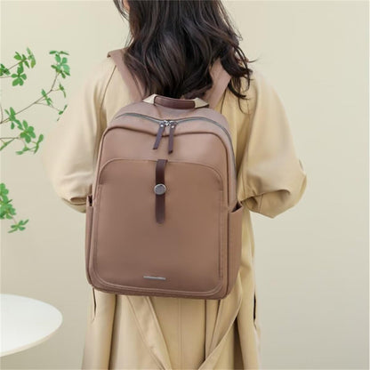 Rucsac Dollcini impermeabil din nailon pentru femei cu compartiment pentru laptop - Geantă ușoară și spațioasă pentru serviciu, călătorii și utilizare zilnică