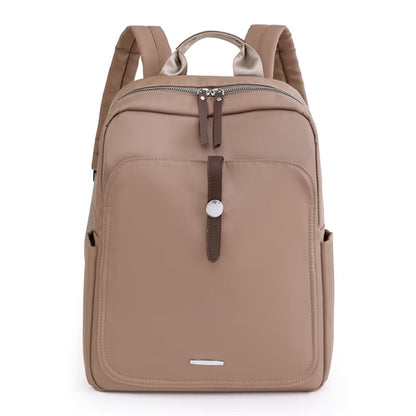 Rucsac Dollcini impermeabil din nailon pentru femei cu compartiment pentru laptop - Geantă ușoară și spațioasă pentru serviciu, călătorii și utilizare zilnică