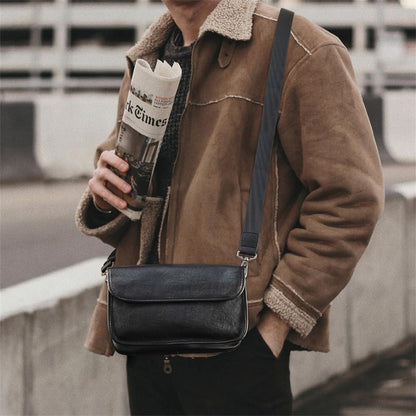 Dollcini Férfi Futártáska – Lopásgátló, Elegáns Válltáska