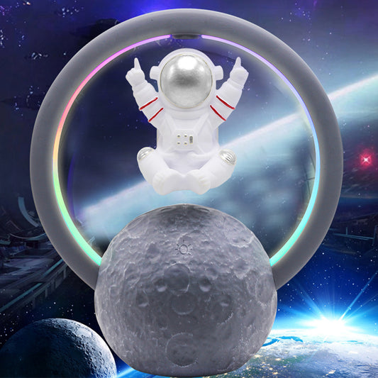 Boxă Bluetooth Dollcini Astronaut – Bas 3D, Iluminare LED, Decorațiune Portabilă Wireless, Sunet Clar