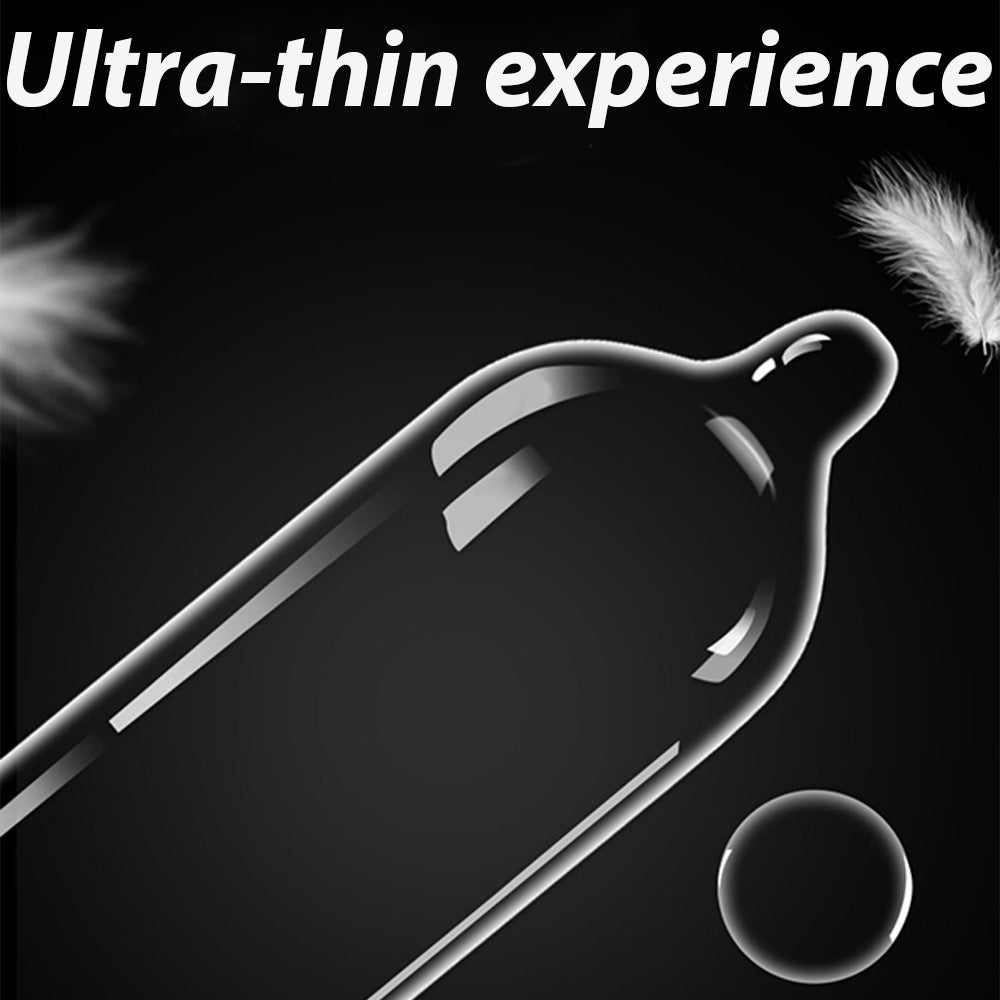 Prezervative Elephant Invisible Extra Thin – Ultra Subțiri, Latex Natural, Lubrifiate și Neparfumate, 10 buc.