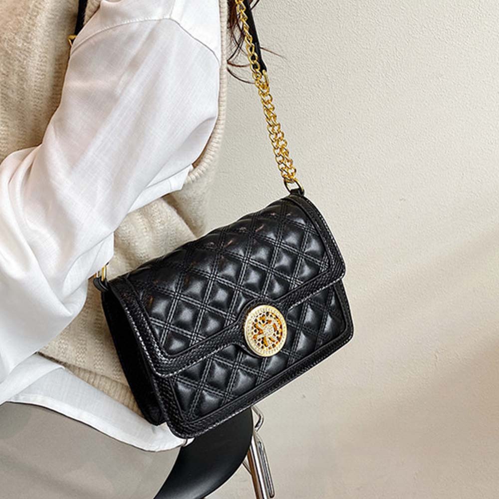 Dollcini Láncos Női Válltáska – Kígyóbőr Mintás Műbőr