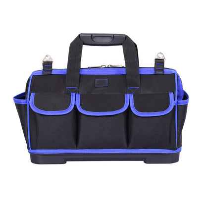 Dollcini, Geantă de scule profesională cu 15 buzunare – Material Oxford impermeabil, Negru