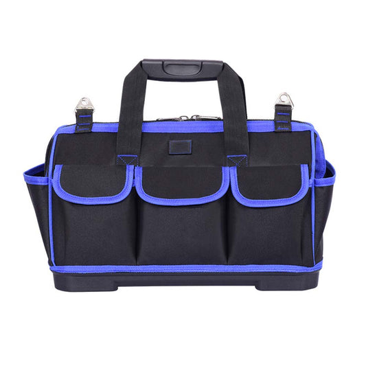 Dollcini, Geantă de scule profesională cu 15 buzunare – Material Oxford impermeabil, Negru