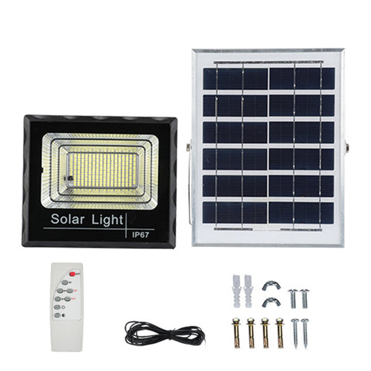 Dollcini, Lampă solară de perete, 247 LED/381 LED, luminozitate ridicată, 150 W/300 W, impermeabilă, pentru exterior