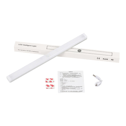 Dollcini, Lampă LED inteligentă cu senzor de mișcare și încărcare USB, portabilă, 21 cm, lumină rece