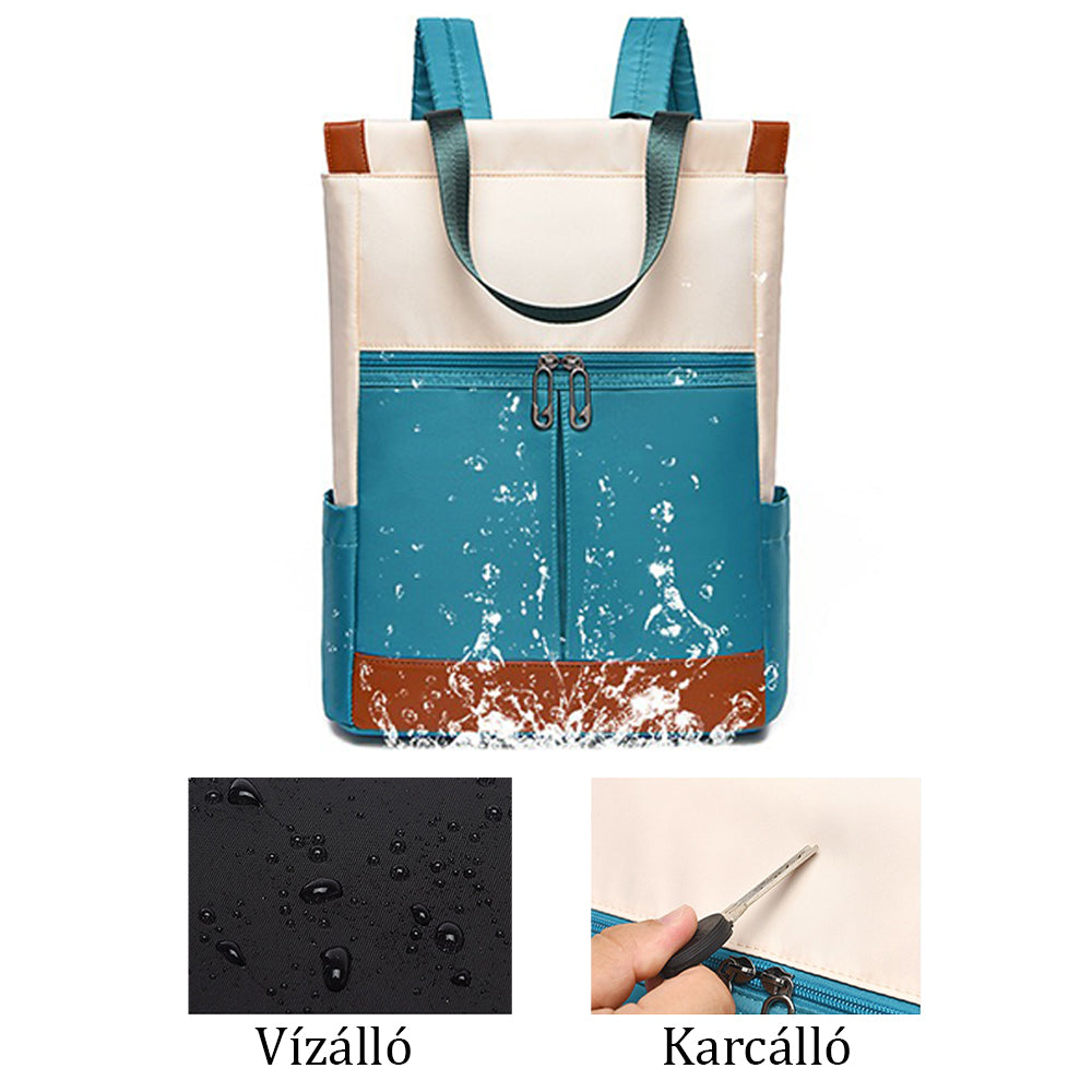 Rucsac impermeabil pentru laptop Dollcini – ergonomic, capacitate mare, cu buzunar antifurt
