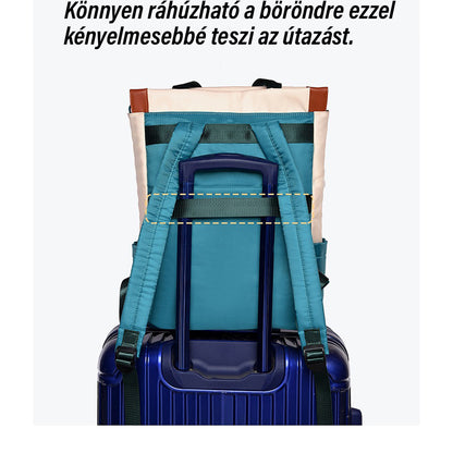 Rucsac impermeabil pentru laptop Dollcini – ergonomic, capacitate mare, cu buzunar antifurt