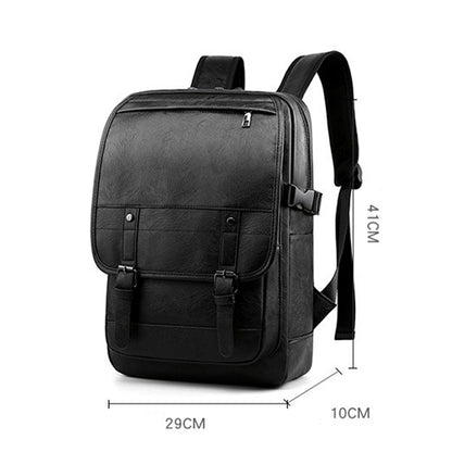 Rucsac Dollcini impermeabil negru pentru laptop de 15,6” – Geantă de școală modernă cu mai multe buzunare pentru călătorii și serviciu, culori multiple