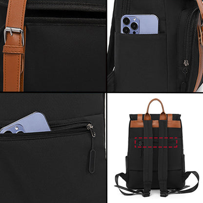 Rucsac pentru laptop Dollcini Premium impermeabil, compatibil cu 12”, design ergonomic