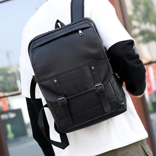 Rucsac Dollcini impermeabil negru pentru laptop de 15,6” – Geantă de școală modernă cu mai multe buzunare pentru călătorii și serviciu, culori multiple
